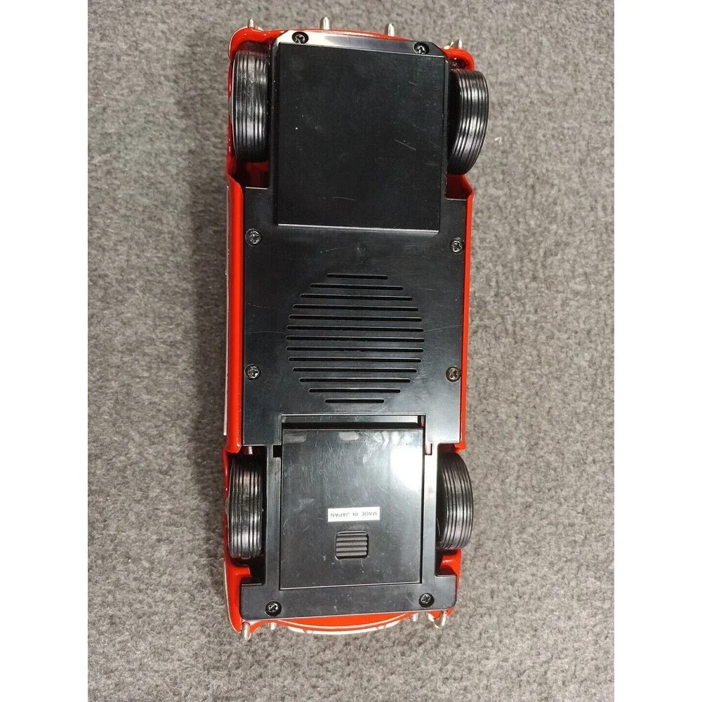 50s Fifties Tinplate Friction Car Red 1953 Corvette Roadster Missing Cassette